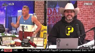 The Pat McAfee Show Live | Wednesday November 6th 2024