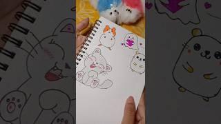 Cute & Easy Cat Drawing  |#art #cute #cat #easy #drawing #shorts #cartoon