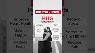 Hug health benefits #healthwellness #hug #healthinfo #healthfact #healthtips