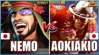 Street Fighter 6 Nemo (RASHID)  Vs  AOKIAKIO (E-Honda) Best Ranked MatchHigh Level Match