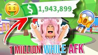 The *REAL* WAY How To Make 1 MILLION BUCKS In Adopt Me While Being AFK (Not Clickbait)