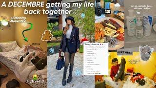 A DECEMBER getting my life back together🪴|حيدت العگز و جمعت راسي(cleaning motivation,grwm,out.)