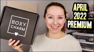 APRIL 2022 BOXYCHARM PREMIUM BOX UNBOXING | Lots of New Brands!