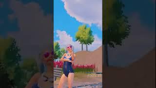 Pu bikini  bunny swim suit  tiktok  Dance  Pubg hot  outfits  #shorts #pubg #bgmi #mobilegames