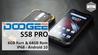 DOOGEE S58 Pro 4G Smartphone - 6GB Ram & 64GB Rom - Android 10 - Unboxing