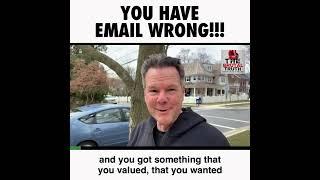 WHY YOU HAVE EMAIL ALL WRONG!!!    -  The Brutal Truth about Sales Podcast