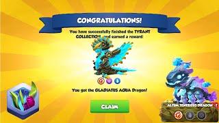 Have you got Gladiatus Aqua Dragon-Dragon Mania legends | Hatched Altum Tenebrus Dragon | DML