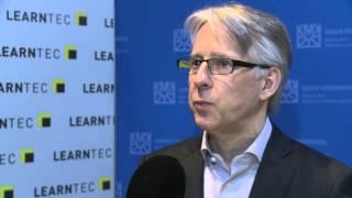 Christoph Gebauer von Intelligent Media Systems AG im Gespräch auf der LEARNTEC 2015