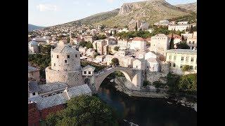 Mostar Stari most (Old bridge) - 4K drone film