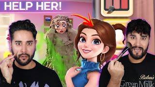 Playing WEIRD Mobile Makeover Games - Project Makeover & More  The Welsh Twins