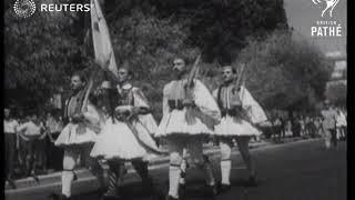 GREECE: Preparations made for return of King George II (1946)