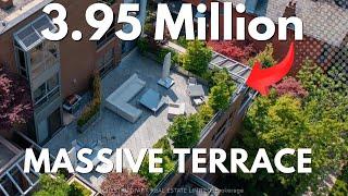 Inside a HUGE 3.95 MILLION YORKVILLE CONDO with 1200 Sqft Terrace  I  4 Lowther Ave, Toronto