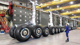 Inside Gigantic Airbus Landing Gear Manufacturing Assembly Line