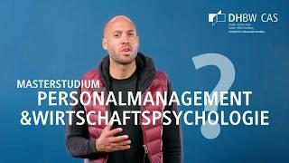 Dualer Master Personalmanagement und Wirtschaftspsychologie