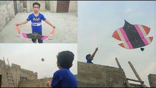 6 Year Old Chotu Ustad Catched 6 Ghithi Patang And Flying - Mr.Kites