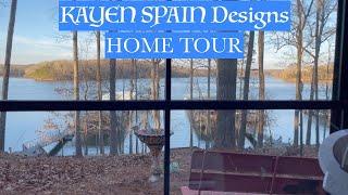 KAYREN SPAIN Designs:  Kayren Spain's Home Tour of Her Many Projects