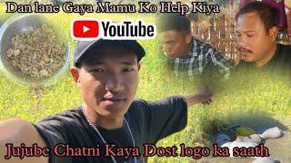 Dan lane Gaya Mamu Ko Help Kiya| Jujube Chatni Kaya Dost logo ka saath