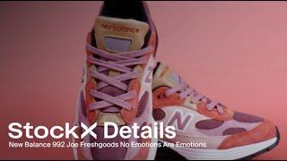 A Close Up Look at the New Balance 992 Joe Freshgoods | Details | StockX