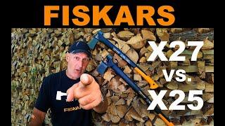 Fiskars X27 vs X25 - Which is better?