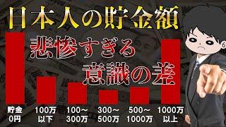 【2024年最新】誰も言わない…日本人の平均貯金額と絶望的な意識の差