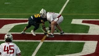 Harvard vs Michigan Lacrosse Highlights | 2025 College Lacrosse