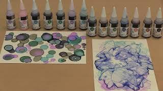 New Marabu Alcohol Ink Colors (50% off) & A Freebie When You Buy The Set by Joggles.com