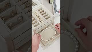 My jewelry collection - organize with me #jewelrybox #jewelry #luxury #accessories