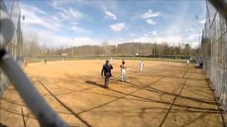 Marc Babicz (Rhino North) vs Patriots Baseball 3-29-2015 (ShortRangeMissile) (Single) (Hard)