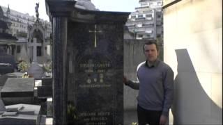 Tombe de Loulou Gasté au cimetière de Passy