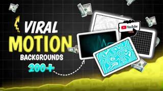 200+ Viral Motion Background Pack | Get Free Motion Background Like @decodingyt  @Algrow