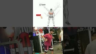 chest cable cross #shorts #youtubeshorts #trending #viral #gym #gymmotivation #workout #like #share