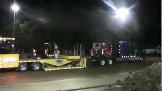 Joe Artz Pulling his Freightliner at Fayette Fair 2012