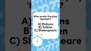 Who Wrote 'Hamlet'? | Literature Quiz