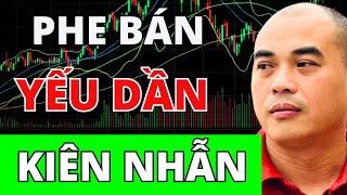 Phe bán đang yếu dần (Test cung)| Kiên nhẫn đợi dòng tiền tham gia (SOS)