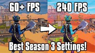 Fortnite Season 3 Settings Guide! - FPS Boost, Colorblind Modes, & More!