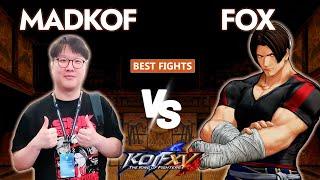 KOFXV  MADKOF (Ralf, Rugal, Sylvie) vs FOX (Shingo, Isla, Kim) KOF15 Best Fights