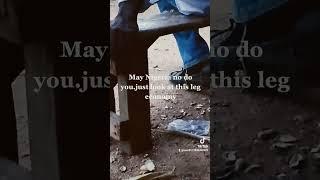 #shorts #african see what this person use to tie his shoe. #It'swell