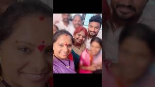Mom Meets #kalvakuntla #kavitha #akka for first Time #kalvakuntlakavitha #viral #shorts #pawanchamp