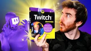 Studying “Twitch for Dummies” to see if I’m a good streamer