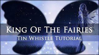 How to play KING OF THE FAIRIES - TIN WHISTLE TUTORIAL - NOTES/TABS