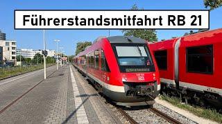 Cab view RB21 | Nürnberg Northeast Station - Gräfenberg