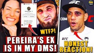 WTF? Pereira's Ex-girlfriend HOPS INTO Magomed Ankalaev DMs! Trump PRAISES McGregor;BIG announcement