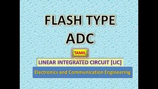 Flash Type ADC / Parallel Comparator ADC