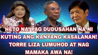 HETO NA! PAG DUDUSAHAN NA NI KUTING ANG KANYANG KASALANAN! TORRE LIZA LUMUHOD AT NAG MAMAKA AWA NA!