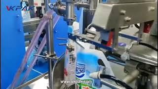 Laundry Liquid Packing Machine, Rotary Premade Bag Packaging Machine