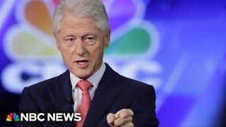 Former President Clinton in hospital after developing fever