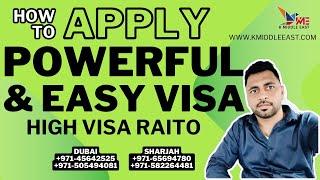 Powerful & Easy Visa with High Visa Ratio Full Video@KMiddleEastImmigration