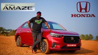 2025 Honda Amaze Walkaround Review | India's 1st sub compact sedan with ADAS