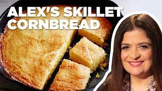 Alex Guarnaschelli Makes Cast Iron Skillet Cornbread | Alex's Day Off | Food Network