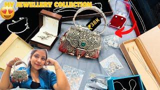 My Real Jewellery Collection #silverjewllery #collection Himani Sachan vlogs